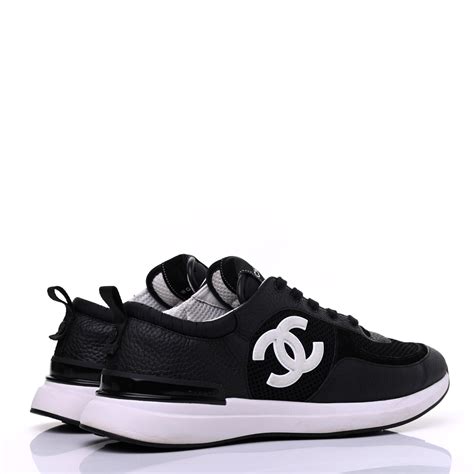 chanel mesh and lycra sneakers